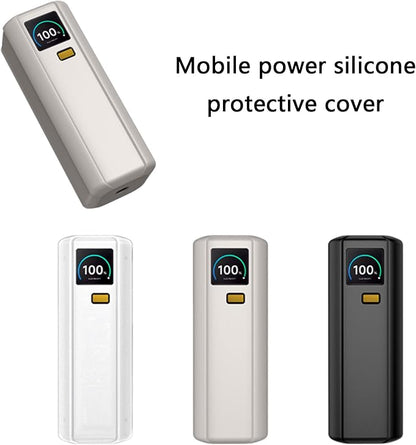 Silicone Case for 212W 25000mAh Portable Charging Protective Case Travel Carrying Case Card Storage Bag