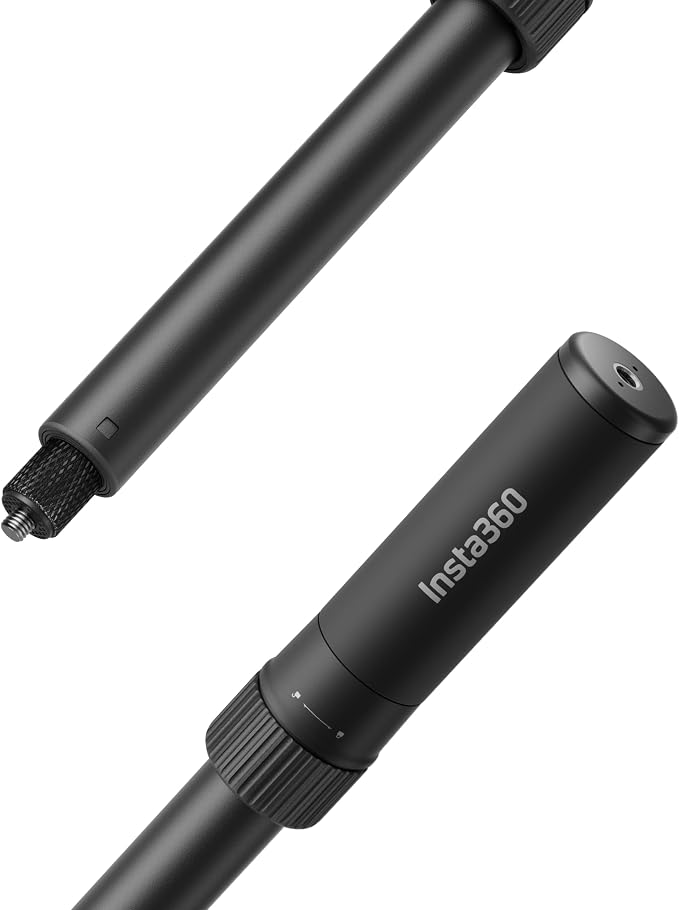 Insta360 Bullet Time Selfie Stick 2.0, 2-in-1 Bullet Time Handle and Invisible Selfie Stick, Compatible with Insta360 X5, X4, X3, ONE X2, ONE RS, ONE X, ONE R