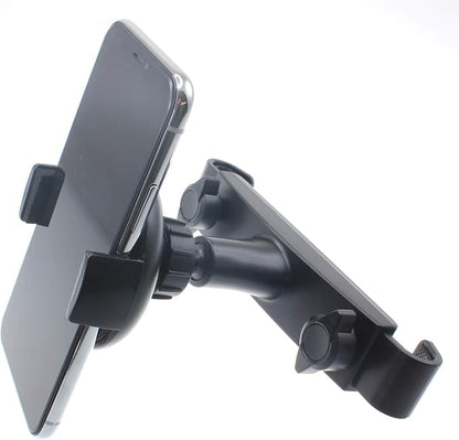 Holder Car Headrest Mount for Compatible with Samsung Galaxy S24/S23/S22/S21/S20/FE/Plus/Ultra Phones - Seat Back Cradle Swivel Dock