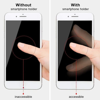 Weewooday 6 Pieces Phone Grip Holder Cell Phone Grip Strap Telescopic Finger Strap Stand Universal Finger Kickstand for Most Smartphones(Vintage Colors)