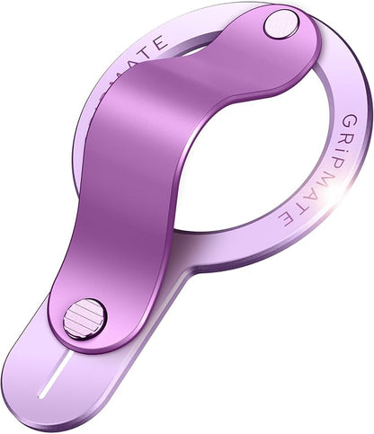for Magsafe Phone Grip for iPhone - Magnetic Phone Ring Holder Detachable for iPhone 17 - Comfortable Finger Phone Loop Grip for Apple 16/15/14/13/12,Purple
