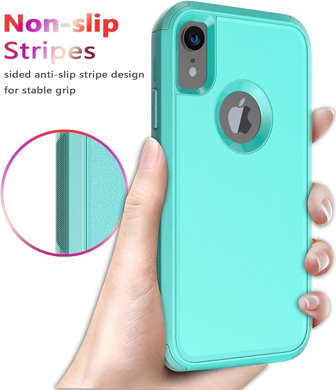 Diverbox for iPhone Xr Case [Shockproof] [Dropproof] [Dust-Proof],Heavy Duty Protection Phone Case Cover for Apple iPhone XR