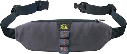 Amphipod AirFlow Trail Pack, Runners Storage Waist Pack Belt for Running & Jogging, Men & Women - Charcoal - XL