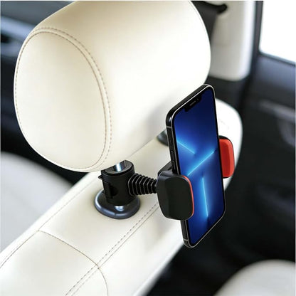 Car Back Seat Phone Holder，Universal Car Backseat Headrest Phone Mount，Adjustable Headrest Phone Car Mount