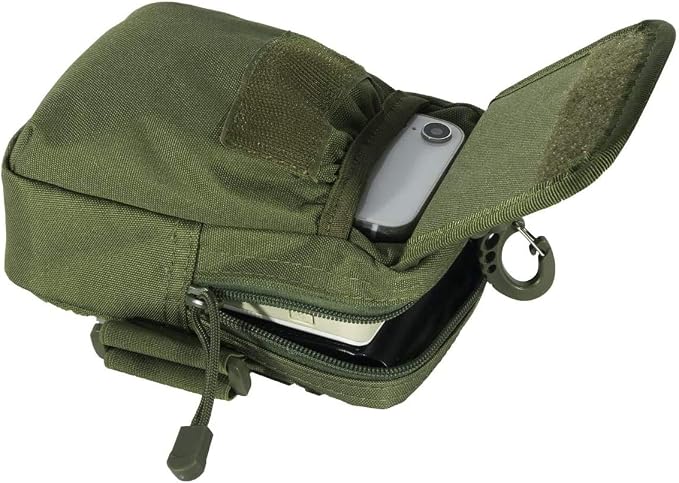 IronSelas Tactical Arm Pouch Jogging Workout Arm Band Phone Pouch for iPhone 17 Pro Max/17 Pro/17/16 Pro Max/15 Pro Max/15 Pro/15