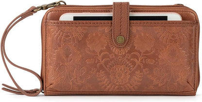 The Sak Iris Smartphone Crossbody Purse - Small Women's Cellphone Bag & Wallet For Everyday- Convertible Wristlet With Zipper