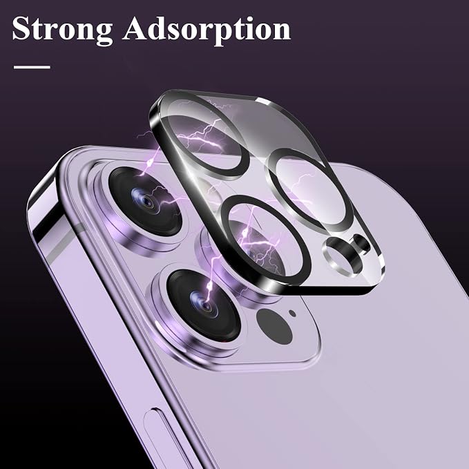 YWXTW [5 Pack Designed for iPhone 14 Pro Max Camera Lens Protector, for iPhone 14 Pro Camera Lens Protector, Night Shooting Mode, Anti Scratch HD Clear 9H Hardness Tempered Glass