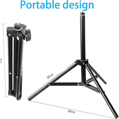PellKing 2in1 Tripod Extension Rod 59in Adjustable Selfie Stick with Phone Clip for DJI OM4 SE 5/Osmo Mobile 6 3 2/Feiyu Zhiyun and More Hand Held Gimbal Stabilizer Accessories