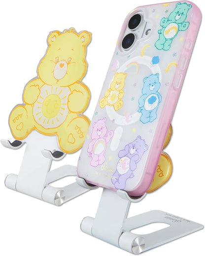 Sonix x Care Bears Character Phone Stand | Adjustable Cell Phone Holder, Desk Stand, Dock | Funshine Bear