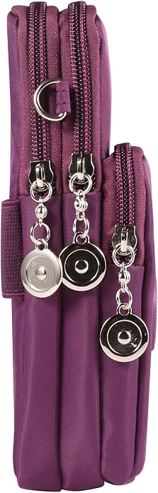 Cell Phone Crossbody Zipper Purse Armband Wallet Pouch for Samsung Galaxy S26 Ultra S25 S24 S23 FE A17 A16 A15 A26 A36