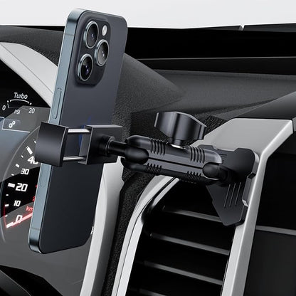 Kaishengyuan Metal Vent Phone Mount Compatible with 2015-2020 Ford F-150, 2017-2021 Super Duty & 2018-2021 Expedition, Car Solid Phone Holder Cellphone Cradles Bracket Stand for All Smartphone