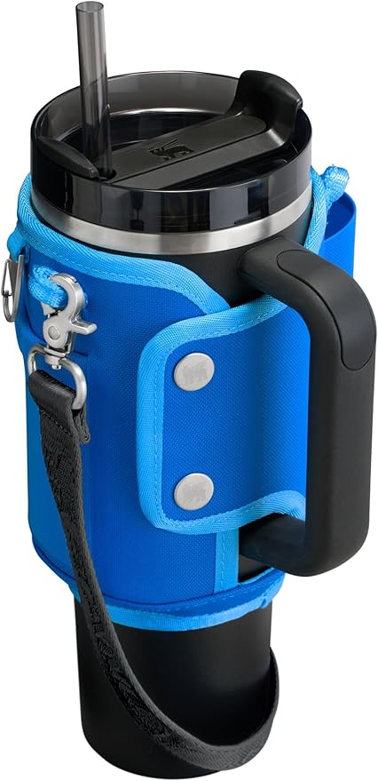 STANLEY All Day Quencher Carry All for 40 oz Tumbler with Handle | Crossbody Bag with Phone Holder Pocket, Card Sleeve & Detachable Strap | Water Bottle Carrier Bag | BPA-Free |