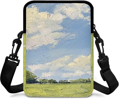 Men's Crossbody Bag, Small Cell Phone Wallet, Women's Shoulder Handbag, Travel Gym Bag