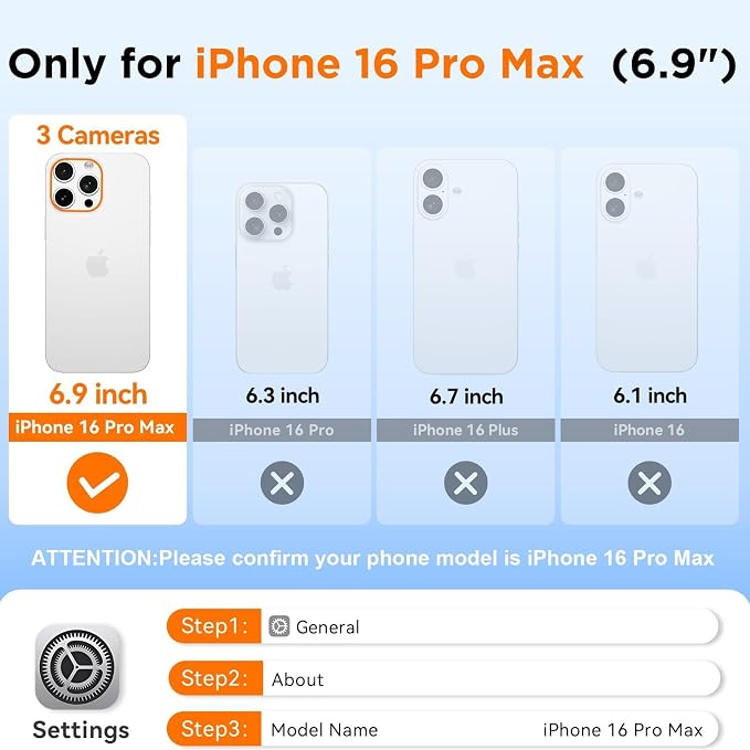 WIFORT for iPhone 16 Pro Max Waterproof Case, [IP68 Underwater] [Blue Light Filter Lens] [15FT Military Shockproof], Fit for Magsafe Full Body Magnetic Frosted Phone Case with Lanyard, 6.9" Purple