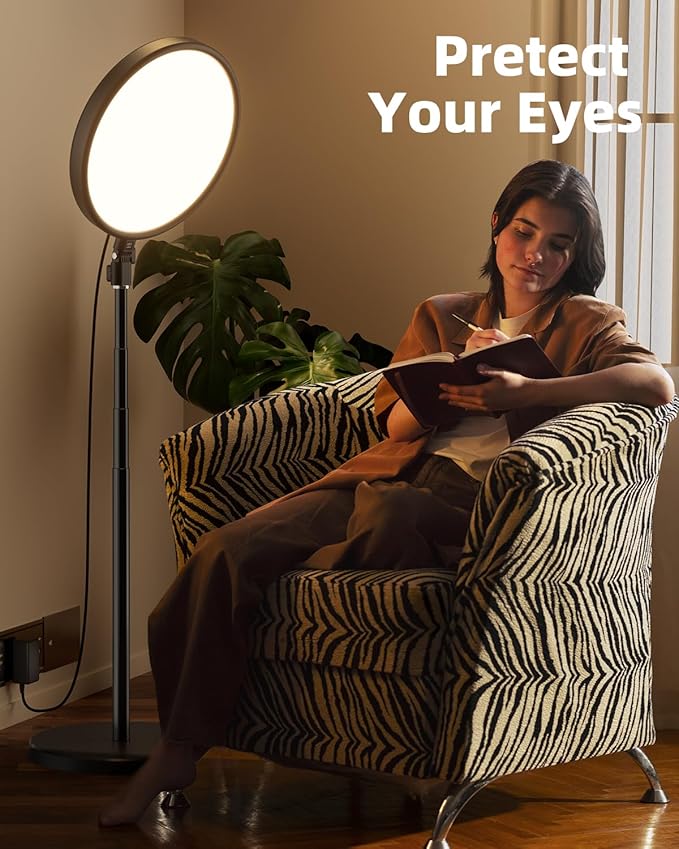 TODI Large Ring Light with 79" Stand, 6500K Full-Screen Selfie Ring Light with Stand and Phone Holder, Professional Big Ring Light for TikTok Light, Barber, Stream, Video, YouTube, Makeup, Photography