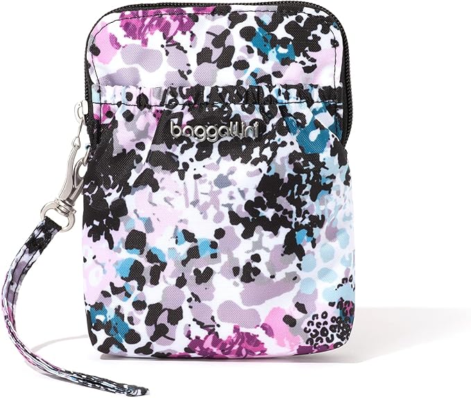 Baggallini Bryant Pouch Small Crossbody Bag for Women - Phone Purse with Crossbody Strap - Lightweight Crossbody Pouch