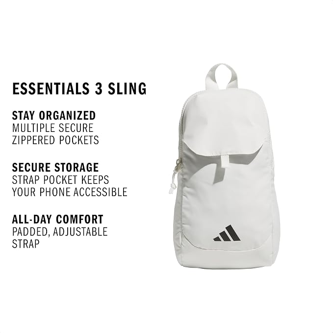 adidas Essentials Crossbody – Athletic Sling Bag with Phone Pocket