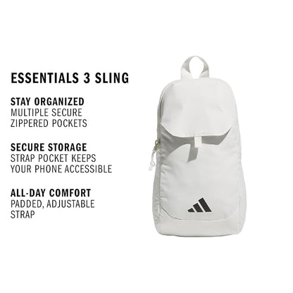 adidas Essentials Crossbody – Athletic Sling Bag with Phone Pocket
