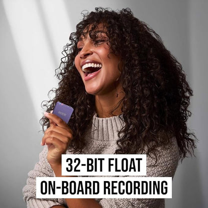 RØDE Wireless GO (Gen 3) – Compact Wireless Mic – Pristine Audio, 32-bit Float Recording, Automatic Level Control, for Phones, Cameras and Computers (Lilac)