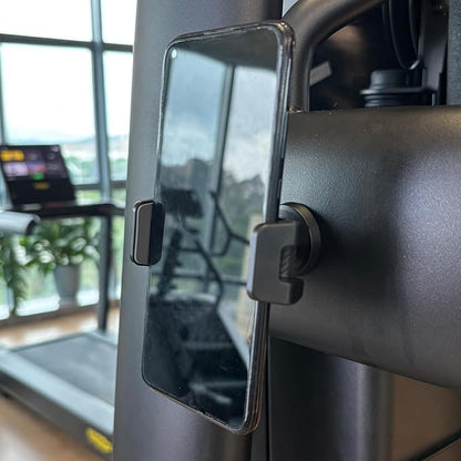 Gym Magnetic Phone Holder |Gym Cart Series | 360° Magnetic Phone Mount | Rotating Fitness Mount | Universal Metal Surface Compatibility|Accommodates 3.1"-4" Phones with Thick Cases