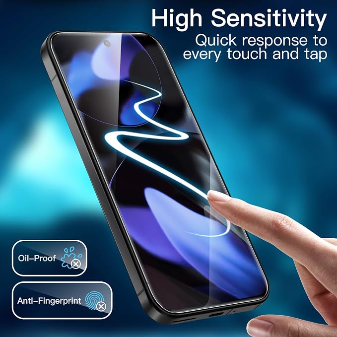 JETech Screen Protector for Google Pixel 9, 2+2 Pack | with Camera Lens Protector, HD Clear Tempered Glass, Anti-Scratch Protection, Easy Installation Tool