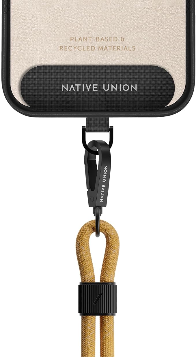 Native Union Sling – Adjustable & Detachable Phone Strap – Compatible with iPhone 16, 15, 14, 13 and most Smartphones – Made with 100% Durable & Recycled Materials (Kraft)