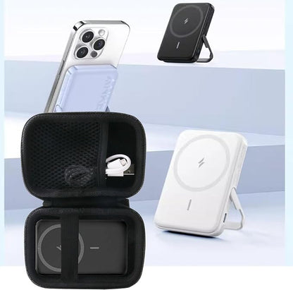 WERJIA Travel Hard Case for Anker Nano Power Bank Ultra-Slim 5,000mAh /MagGo Power Bank, Ultra-Slim 10,000mAh/ Zolo Magnetic Power Bank, 10,000mAh MagGo Power Bank (for A1665)