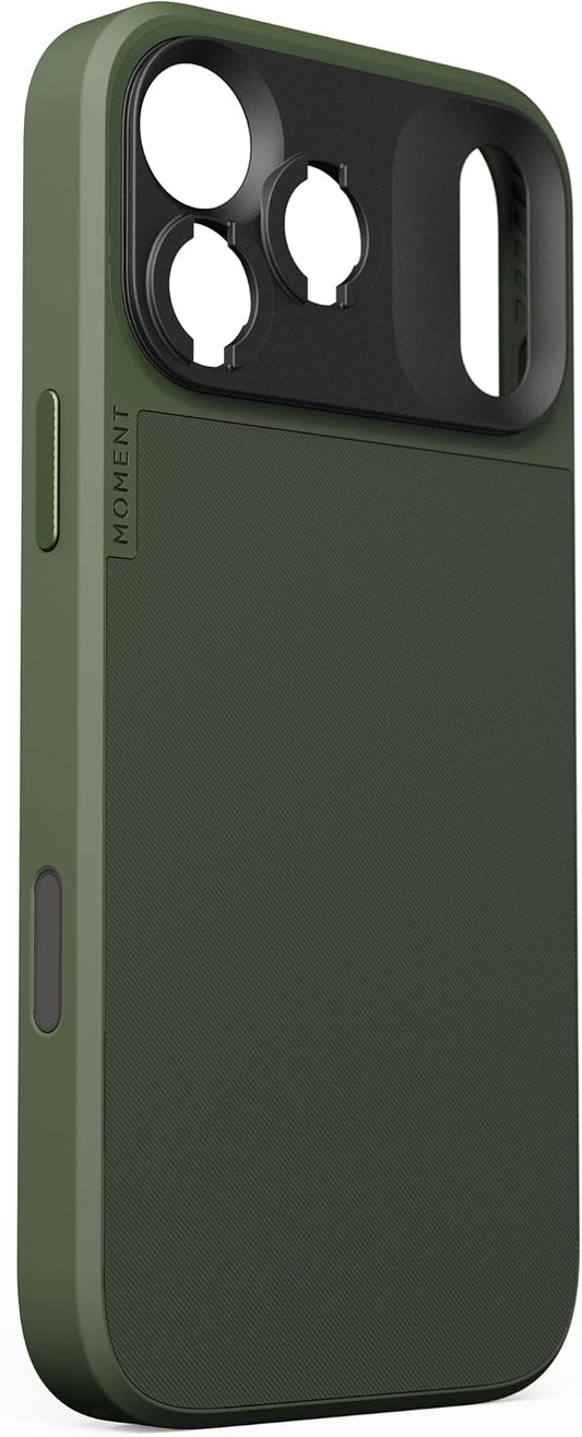 Moment Camera Case for iPhone 17 (Green, iPhone 17 Pro Max)