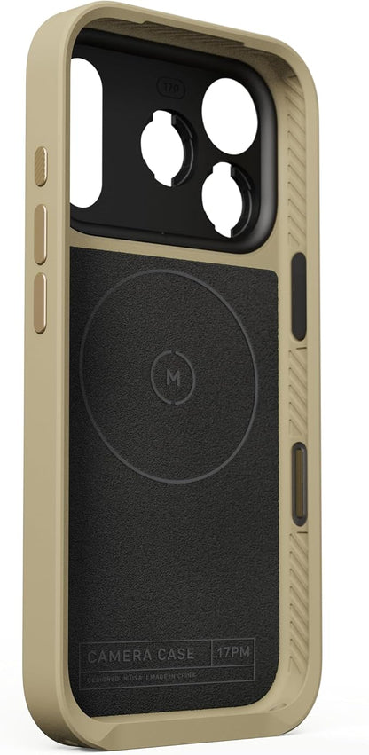 Moment Camera Case for iPhone 17 (Beige, iPhone 17 Pro)