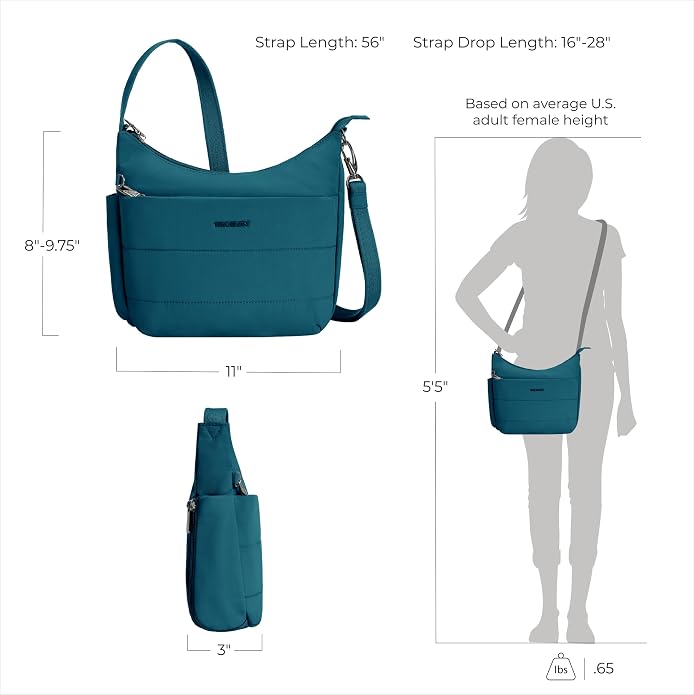 Travelon Anti-theft Roam Medium Crossbody