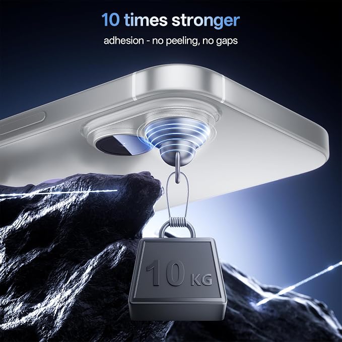 Camera Lens Protector for iPhone 17 6.3"（2025）-Single Piece,Ultra Thin Aluminum Alloy Frame,9H Dual-Strength Glass with 99% AR Light Transmittance,Case Friendly, Silver