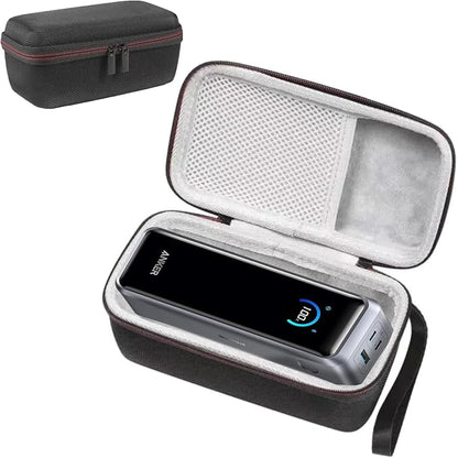 Carrying Case for Anker Prime Power Bank 300W 26,250mAh,Hard Shell Oxford Cloth Protective Carrying Case, Portable Travel Storage Bag for Anker Prime Power Bank,Shockproof,Black