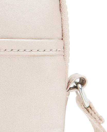 Kipling Tally Metallic Crossbody Phone Bag Quartz Metallic