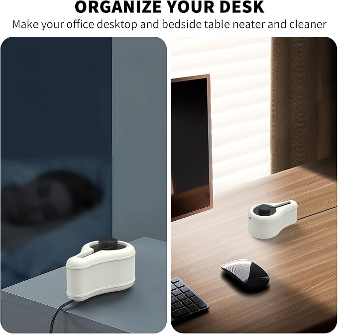 Silicone Charger Protector Case for Oura Ring Gen3 - Compatible with Sizes 6-13, Stand Case - Off White
