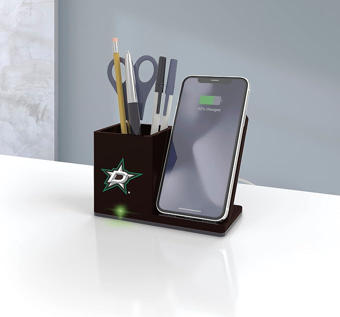 SOAR NHL Wireless Charger and Desktop Organizer