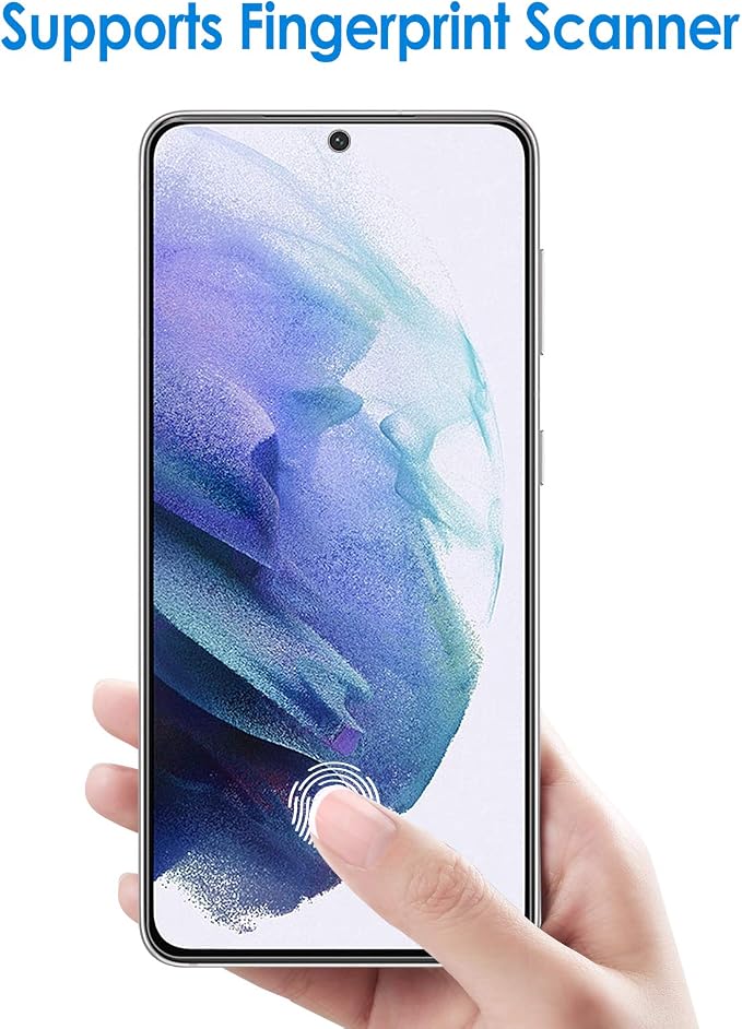 JETech Screen Protector for Samsung Galaxy S21, 2-Pack | Self-Healing TPU Film, HD Clear, Anti-Scratch Protection, Bubble-Free Installation