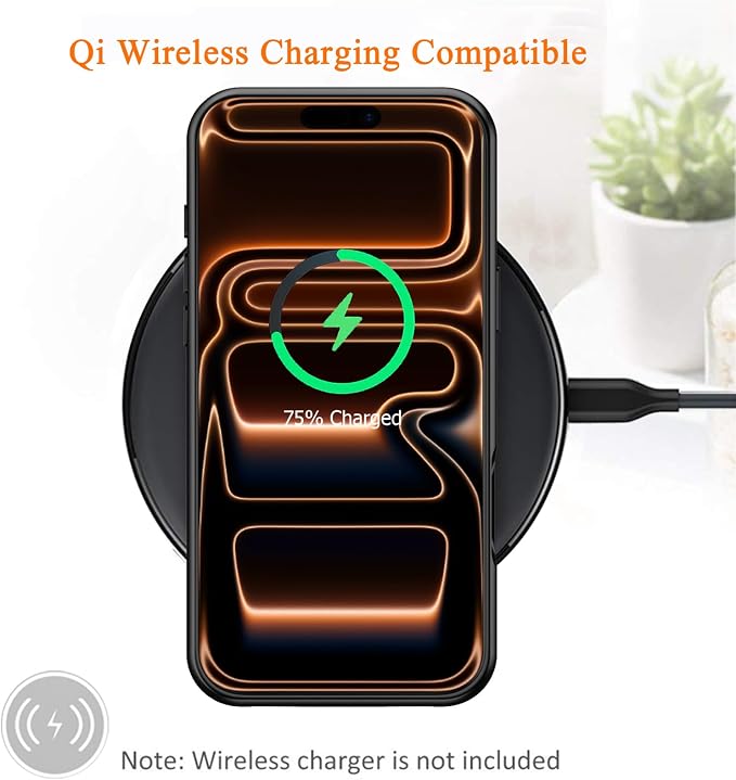 Battery Case for iPhone 17 Pro Max,12000mAh Rechargeable Portable Charging Case with Wireless Charging Compatible for iPhone 17 Pro Max (6.9inch) with Carplay Extend Battery Pack Charger Cover (Black)