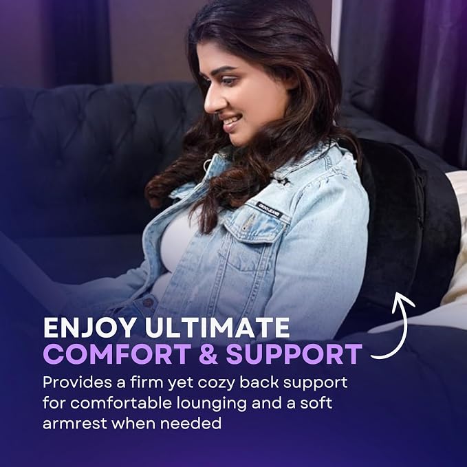 Ayarli Couch Cup Holder Pillow | Sturdy Spill-Proof Cupholder Tray & Bed Cupholder | Sofa Pillow Holds Drinks, Snacks, Remotes, Phones & Tablet | Organizer for Couch, Car, Beach, Picnic, Home