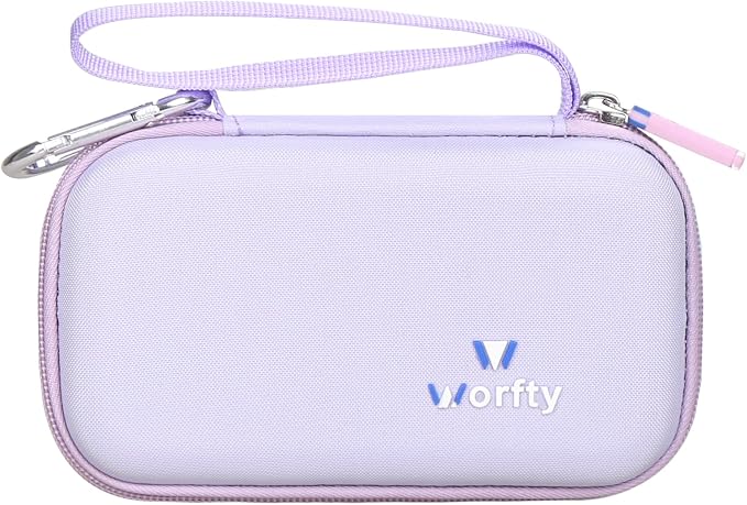 Hard Travel Case for SABANI LOVELEDI IAPOS Pxwaxpy OHOVIV FOCHEW Portable Charger Power Bank, Storage Holder for Fast Charging Battery Protective Case (Purple)