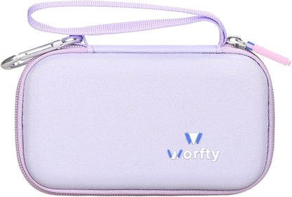 Hard Travel Case for SABANI LOVELEDI IAPOS Pxwaxpy OHOVIV FOCHEW Portable Charger Power Bank, Storage Holder for Fast Charging Battery Protective Case (Purple)