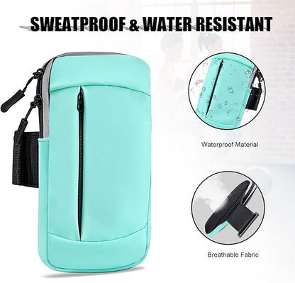 Phone Holder for Running Armband Cell Phone Holder for iPhone 11 12 13 14 15 16e 16 17 Pro Max Xs Xr X 8 Plus Mini Galaxy Ultra Note Pouch Women Men Kids,Exercise Workout Arm Bands Bag Sleeve