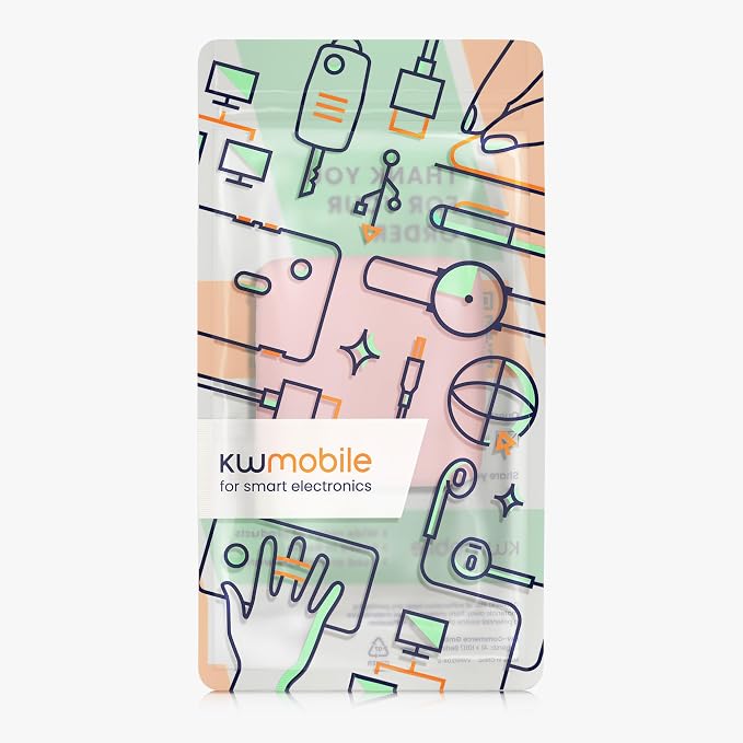 kwmobile Case Compatible with Anker Zolo 140W - Portable Powerbank Cover - External Battery Charger Bag, Shockproof - Dusty Pink