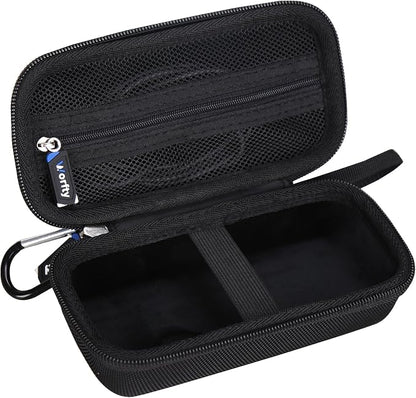Case for VRURC for VEGER for charmast Portable Power Bank Built-in Cables - Travel Protective Carrying Storage Bag (Case Only) (Black)