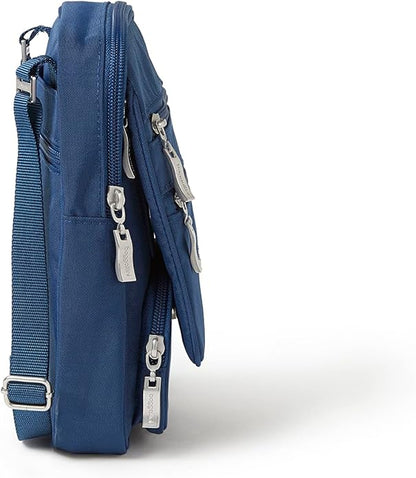 Baggallini Journey Crossbody Bags for Women 9x6 Small Lightweight Travel Handbag W/RFID