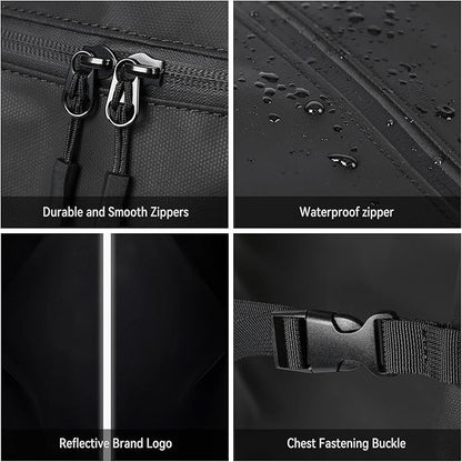 Motorcycle Backpack, Motorcycle Backpacks for Men and women, Waterproof Motorcycle Backpack, Helmet Bag Bookbag for riding, Outing