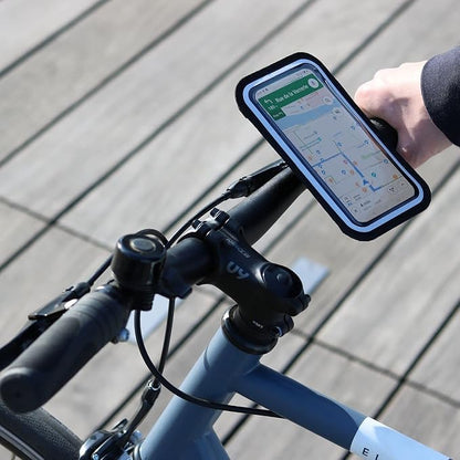 Shapeheart - Magnetic Bike Phone Holder | Anti Vibration | Waterproof Phone Holder for Bike | 360° Orientation