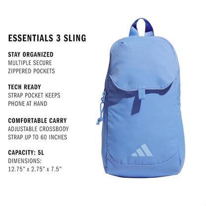 adidas Essentials Crossbody – Athletic Sling Bag with Phone Pocket