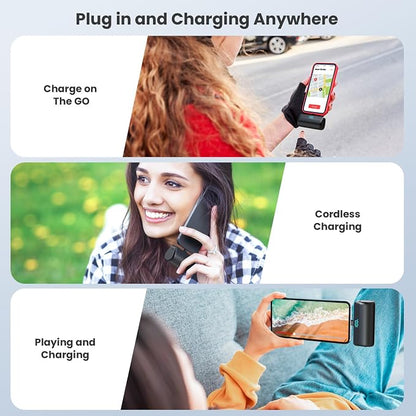 [2-Pack]Mini Portable Charger for iPhone 17/16/15,Upgraded 5500mAh PD Fast Charging USB C Power Bank,Travel Essentials Battery Pack for iPhone 17/17 Pro Max /Air/16 Plus/16/15 Series Galaxy Android