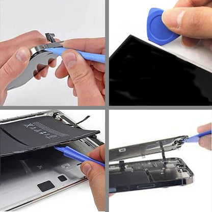 10pcs Plastic Spudgers + 2 Metal Triangular Pry Bar Set for iPad, Laptop, iPhone, Nintendo Switch, Keyboard, MacBook, Xbox, PS4, Desktop LCD, Handheld Game Console, hp Removal kit