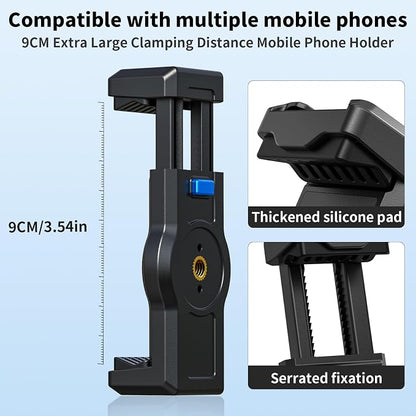 Magnetic Motorcycle Helmet Chin Strap Mount with Phone Holder, Elastic Strap Helmet Chin Mount for iPhone 17 16 15 14 13 Pro Max and More Smartphones